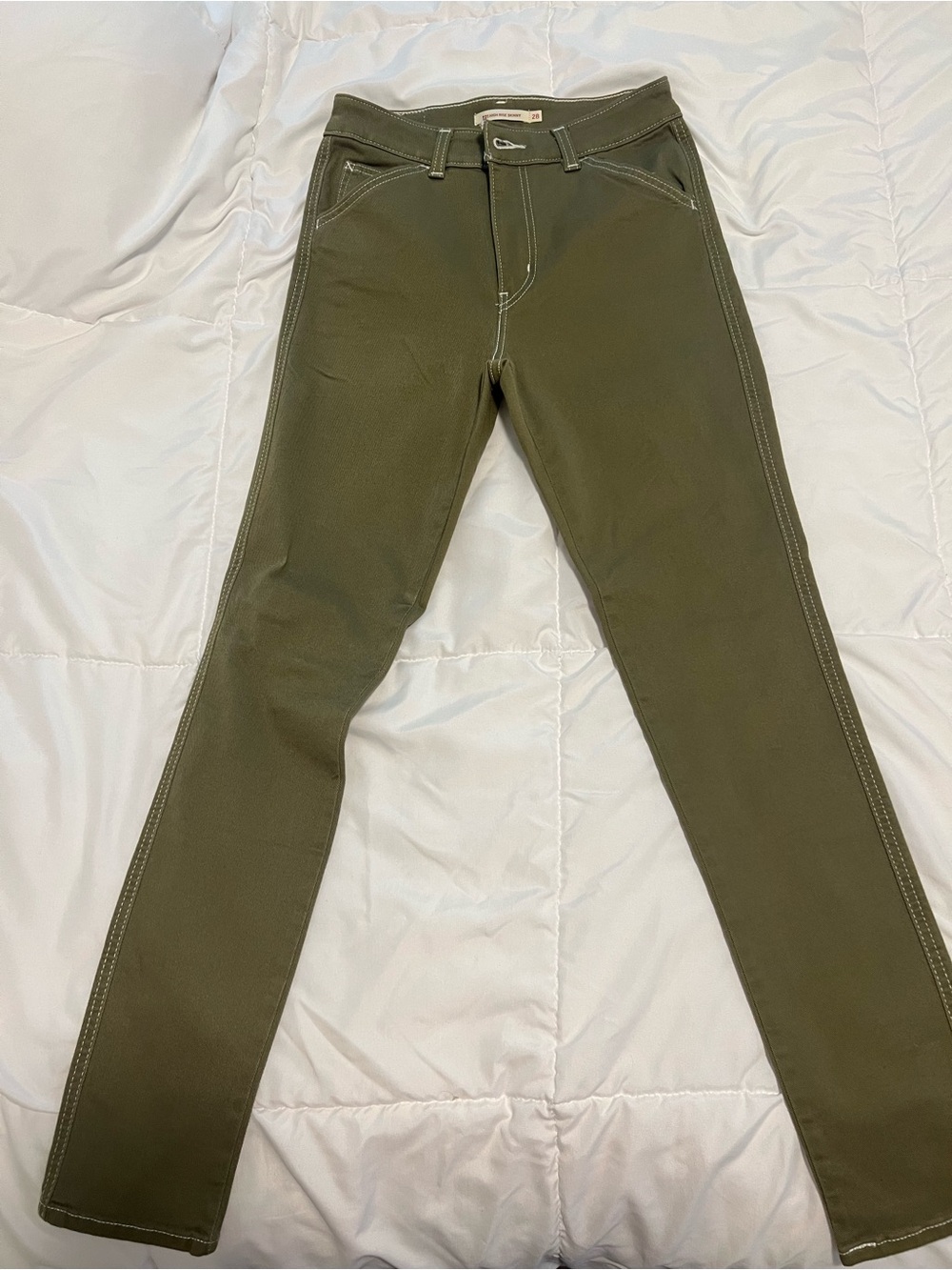 Levi’s 724 High Rise Carpenter Crop Jeans